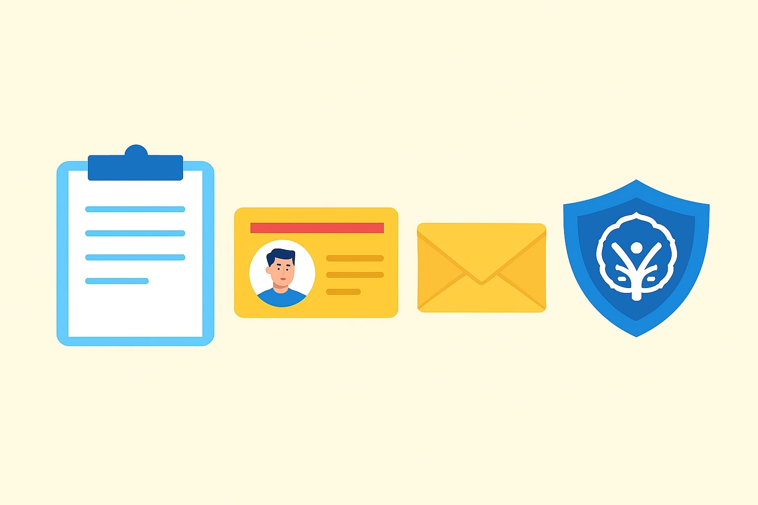 Documents a soumettre pour connecter le temps de travail et calculer l'assurance sociale. Illustration : Huong Giang