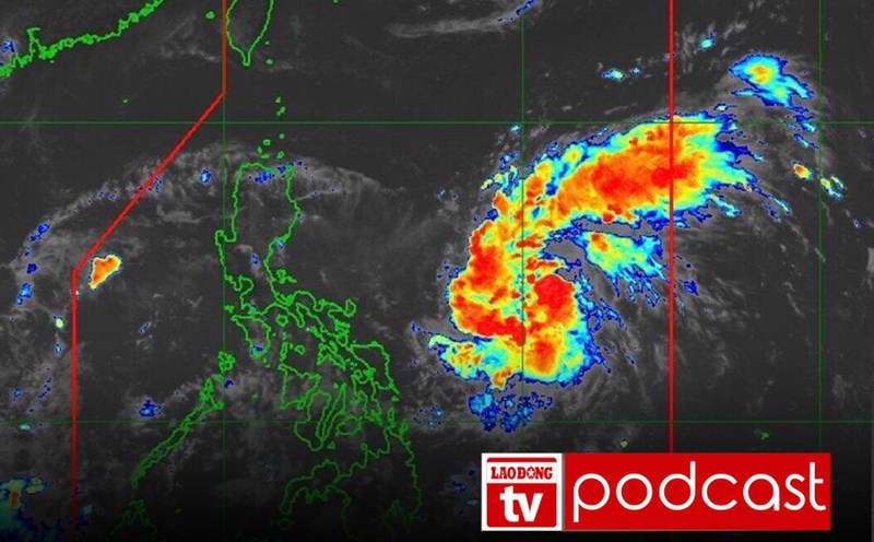 Morning news: Forecast of the first landing area of a potential storm to become storm No. 11