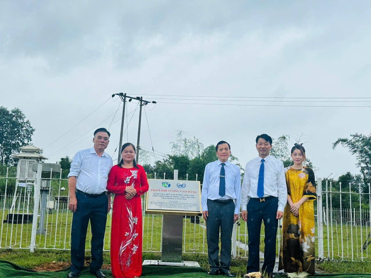 Cao Bang Meteorological Station has been in operation for more than 100 years. Photo: Tan Van