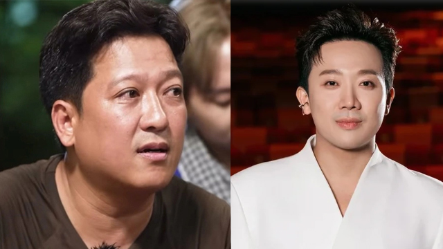 Truong Giang, Tran Thanh and other Vietnamese stars joined hands to support people affected by floods. Photo: Provided by the artist