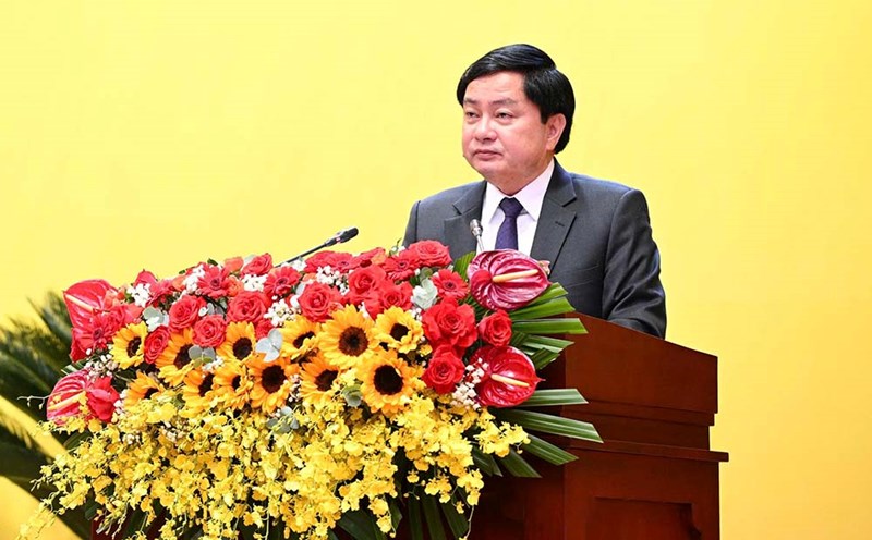 Mr. Nguyen Van Quyet will continue to hold the position of Secretary of the Tay Ninh Provincial Party Committee for the 2025-2030 term. Photo: Kien Dinh
