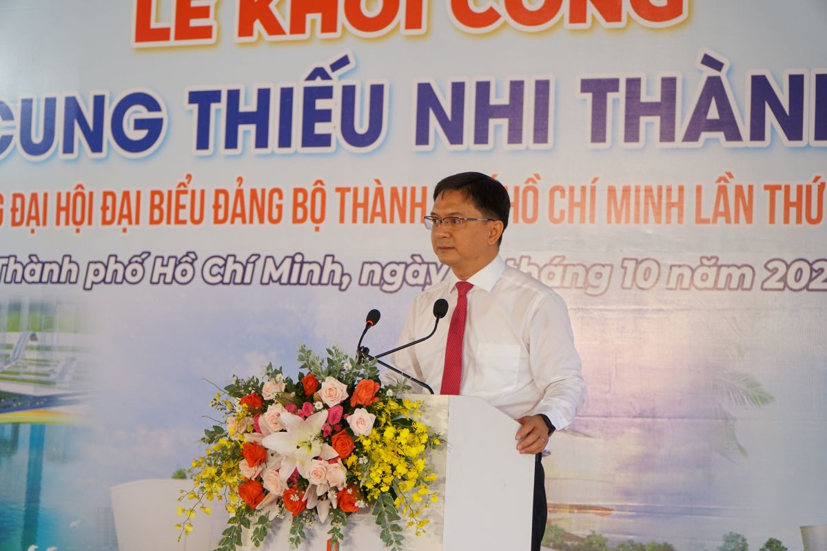 Ong Nguyen Manh Cuong - Uy vien Ban Thuong vu Thanh uy, Pho Chu tich UBND TPHCM. Anh: Thanh Chan
