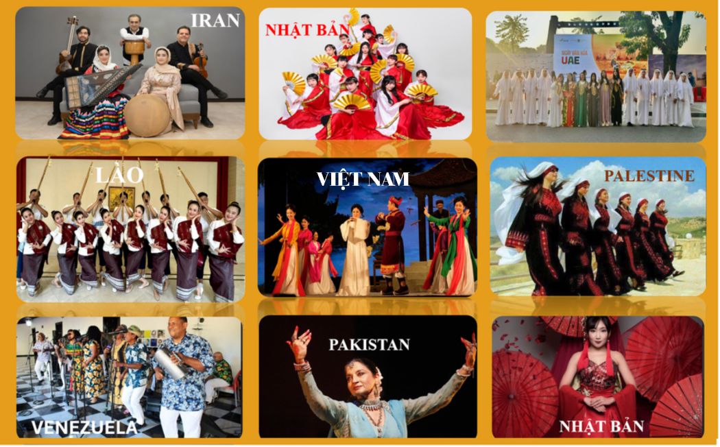 The World Cultural Festival in Hanoi is where cultures meet and spread the noble human values. Photo: Organizing Committee