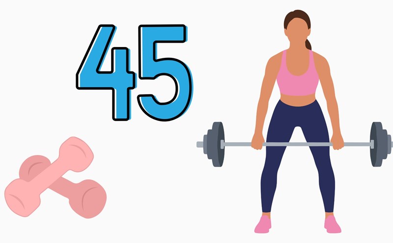 Weightlifting exercises help strengthen muscles and keep the body young and healthy. Graphics: Thanh Thanh