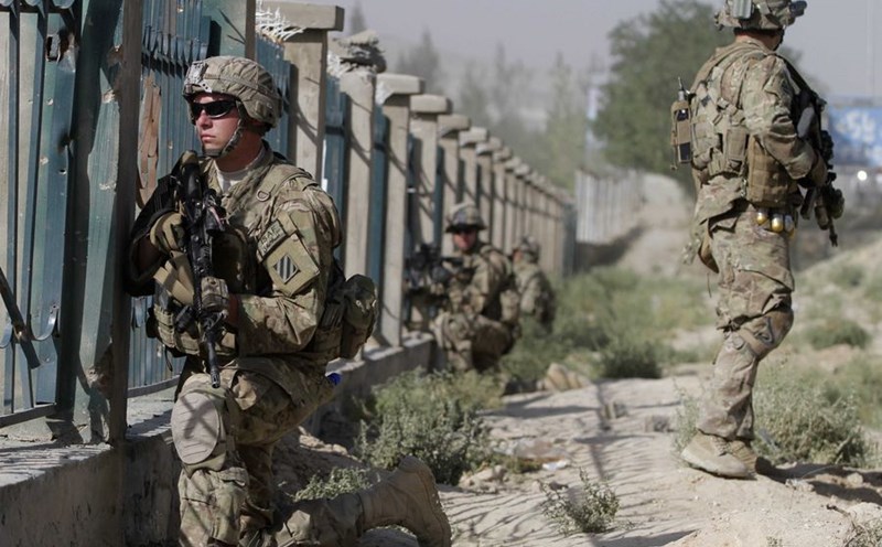 US soldiers patrolled in Afghanistan in 2013. Photo: Xinhua