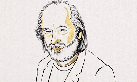 Chân dung nhà văn Hungary László Krasznahorkai đã nhận giải Nobel Văn học 2025. Ảnh: Viện Hàn lâm Thụy Điển