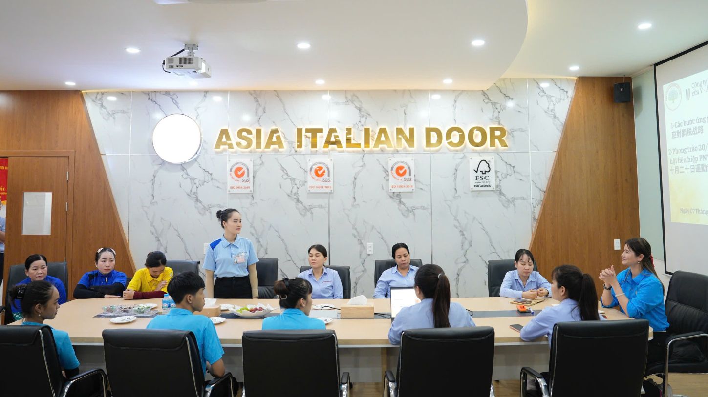 CDCS hop ban len ke hoach cac hoat dong trong dip 20.10. Anh: CDCS cung cap