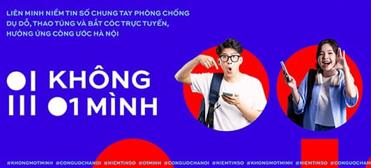「Khong mot minh」キャンペーンの画像。写真:BTC提供