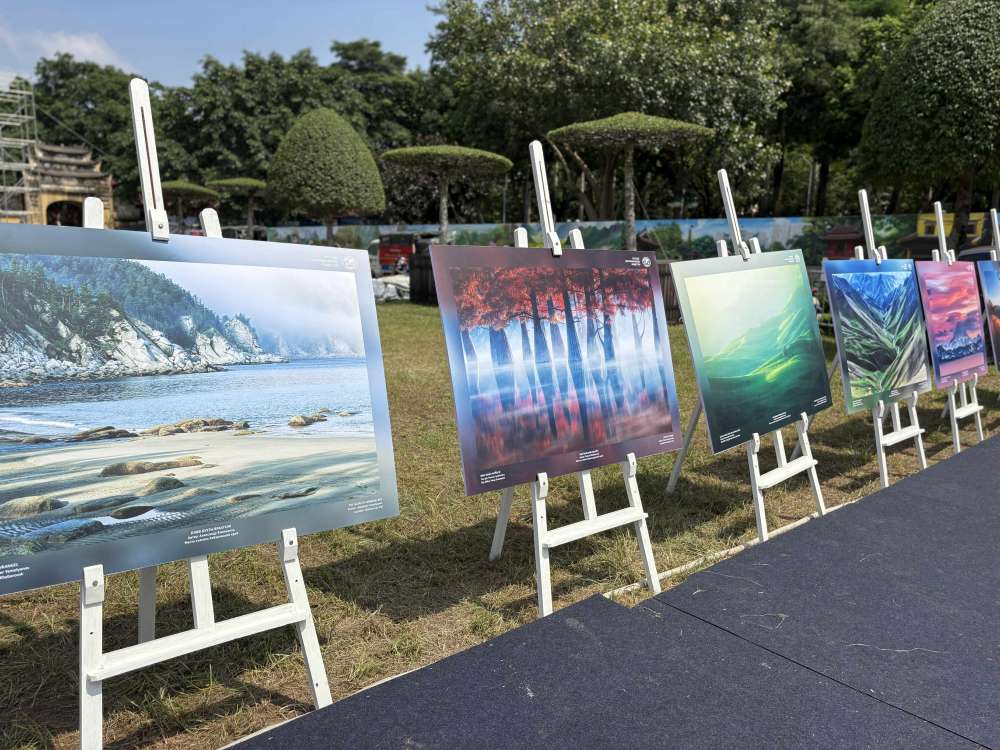 Ayrıca Vietnam'dan ve dünyanın birçok ülkesinden sanat eserlerinin sergilendiği bir alan da bulunuyor.