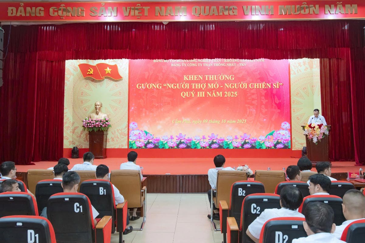 Quang canh hoi nghi. Anh: Cong ty Than Thong Nhat