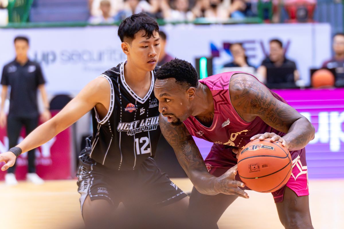 Giai bong ro Saigon Pro-Am Basketball Cup 2025 quy tu nhieu van dong vien xuat sac ve thi dau. Anh: Do Quyen