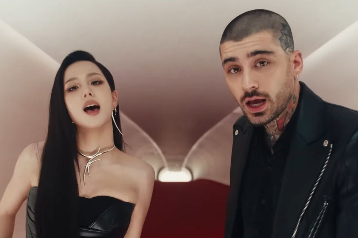 Jisoo (Blackpink) sang a duet with Zayn Malik. Photo: cut from MV