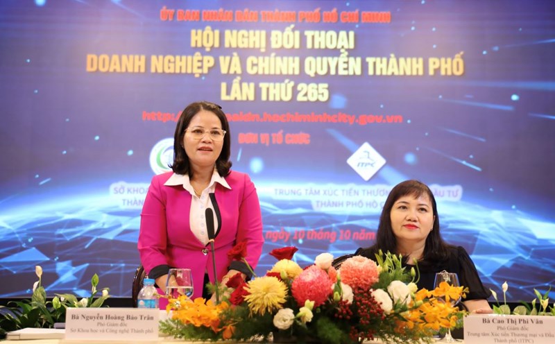 The Department of Science and Technology informs about the city's new orientations in developing an innovation ecosystem. Photo: IPTC