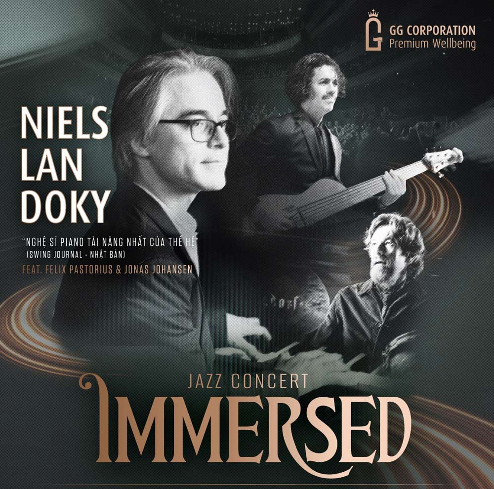 Jazz Concert Night - IMMERSED will take place at 19:00 on November 15, 2025 at GEM Center, Ho Chi Minh City.