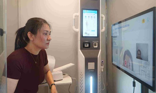 Trạm công dân số tích hợp dịch vụ công và chăm sóc sức khỏe tại Đảo Kim Cương