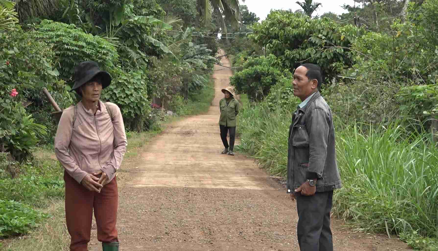 Le travail de reduction durable de la pauvrete dans la commune de Krong Nang (province de Dak Lak) rencontre encore quelques difficultes et defis. Photo : Bao Lam