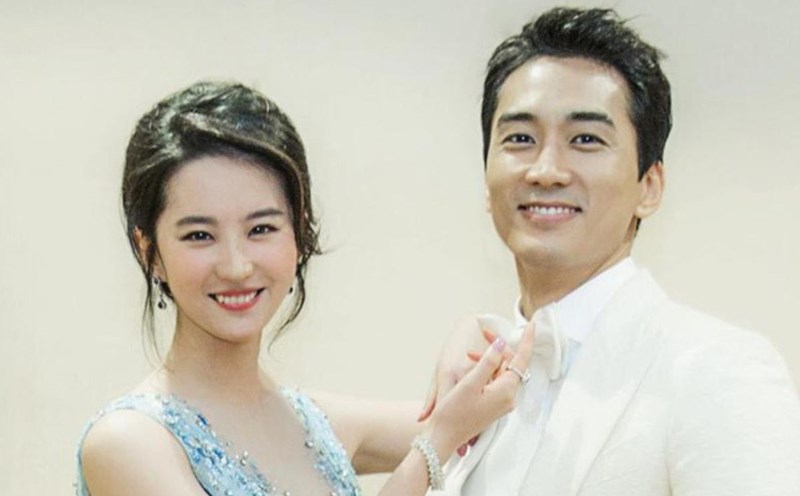 Liu Yifei and Song Seung Hun have been dating for 3 years. Photo: Producer