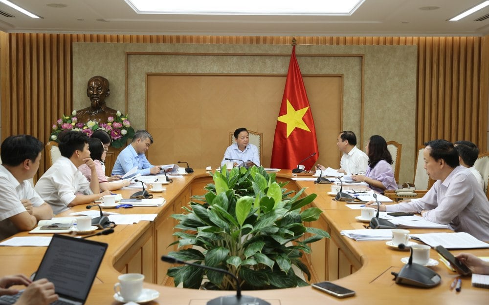 Quang canh cuoc hop. Anh: VGP
