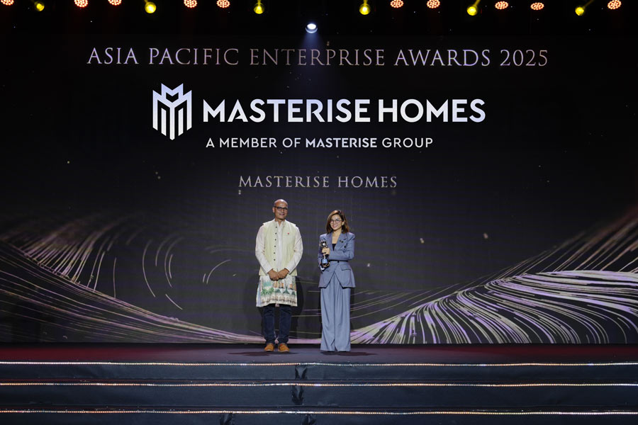 Masterise Homes duoc vinh danh “Inspirational Brand Award” nho hanh trinh truyen cam hung song chuan quoc te tai Viet Nam.