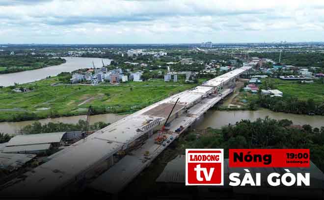 Hot Saigon: Ho Chi Minh City breaks the schedule for opening the first elevated road of 14.7km