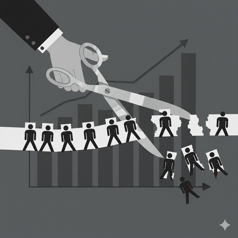 Le marche du travail du secteur bancaire est fortement differencie. Photo : AI.