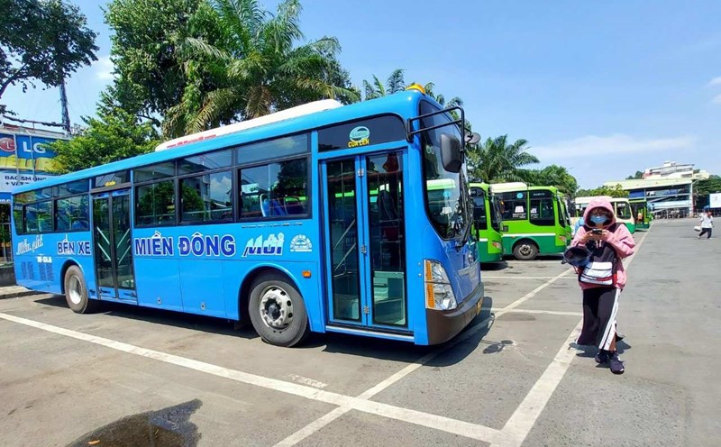Ho Chi Minh City currently has 542 CNG vehicles in operation. Photo: Minh Quan