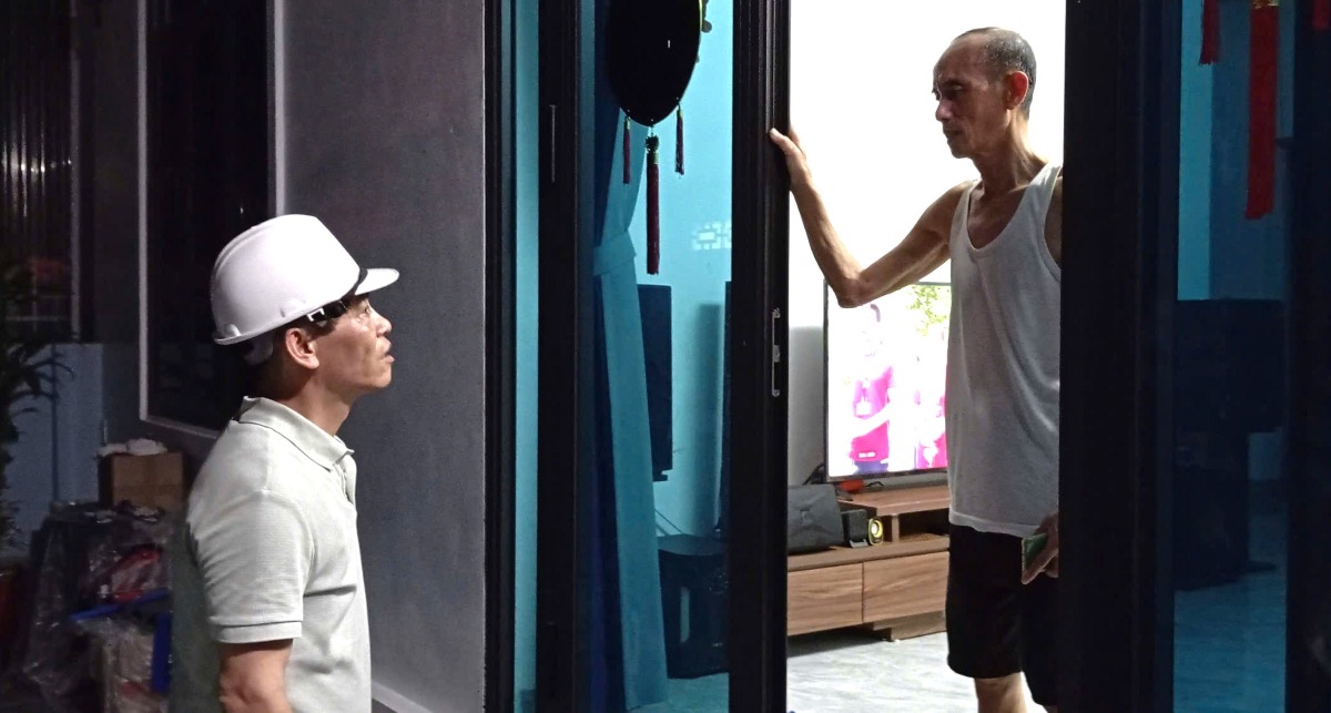 Leaders of the Do Son mountain tower town are warning people in areas at high risk of landslides to be vigilant and cautious. Photo: Co thang TDT thang do Son, Hai Phong