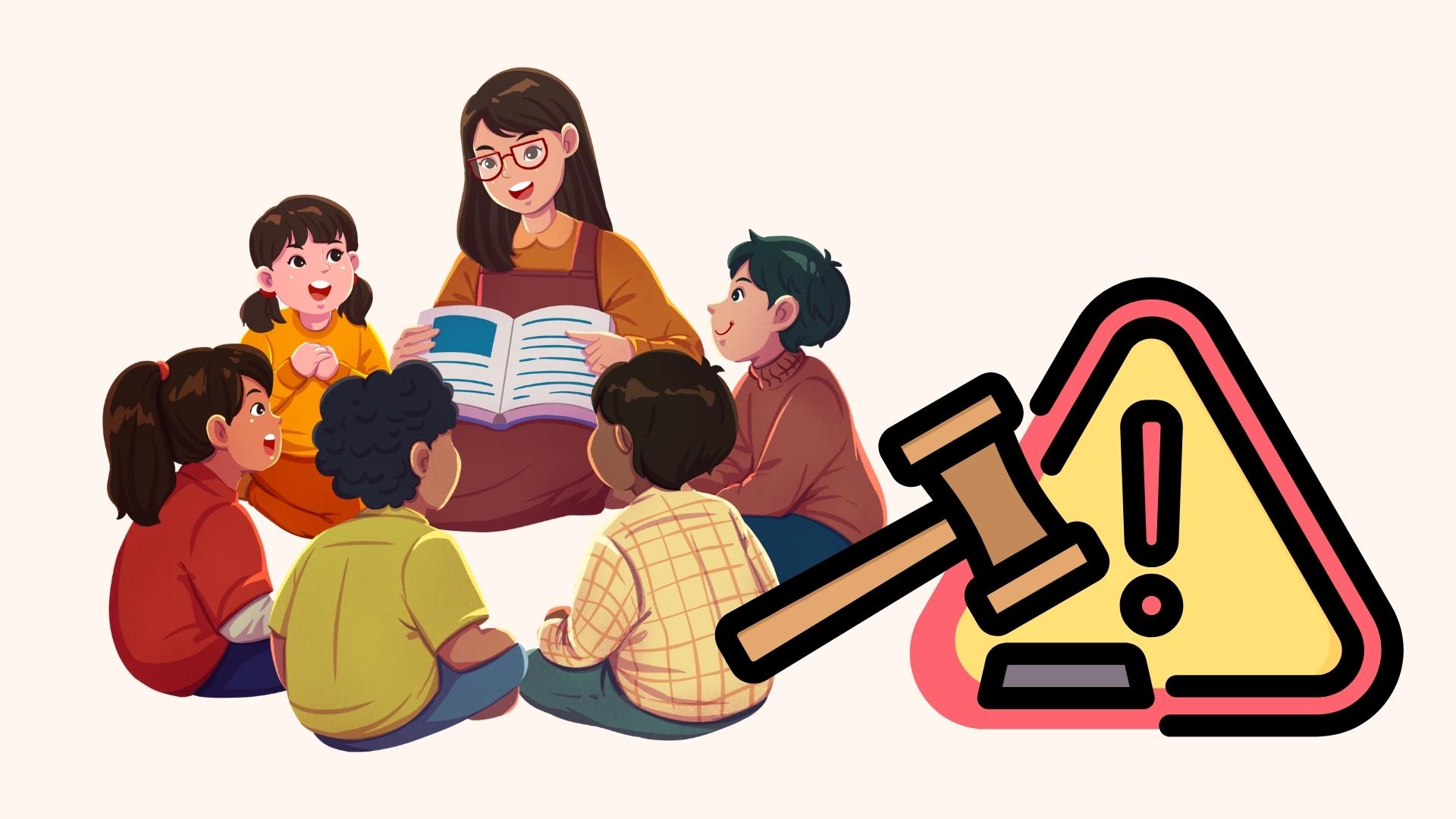 El Ministerio de Educacion y Formacion esta recogiendo opiniones para el proyecto de Decreto que modifica y complementa las regulaciones sobre sanciones por infracciones administrativas en el campo de la educacion y la formacion profesional. Grafico: Linh Dan