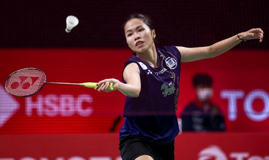 Tay vợt Ratchanok Intanon của cầu lông Thái Lan. Ảnh: Liên đoàn cầu lông Thái Lan
