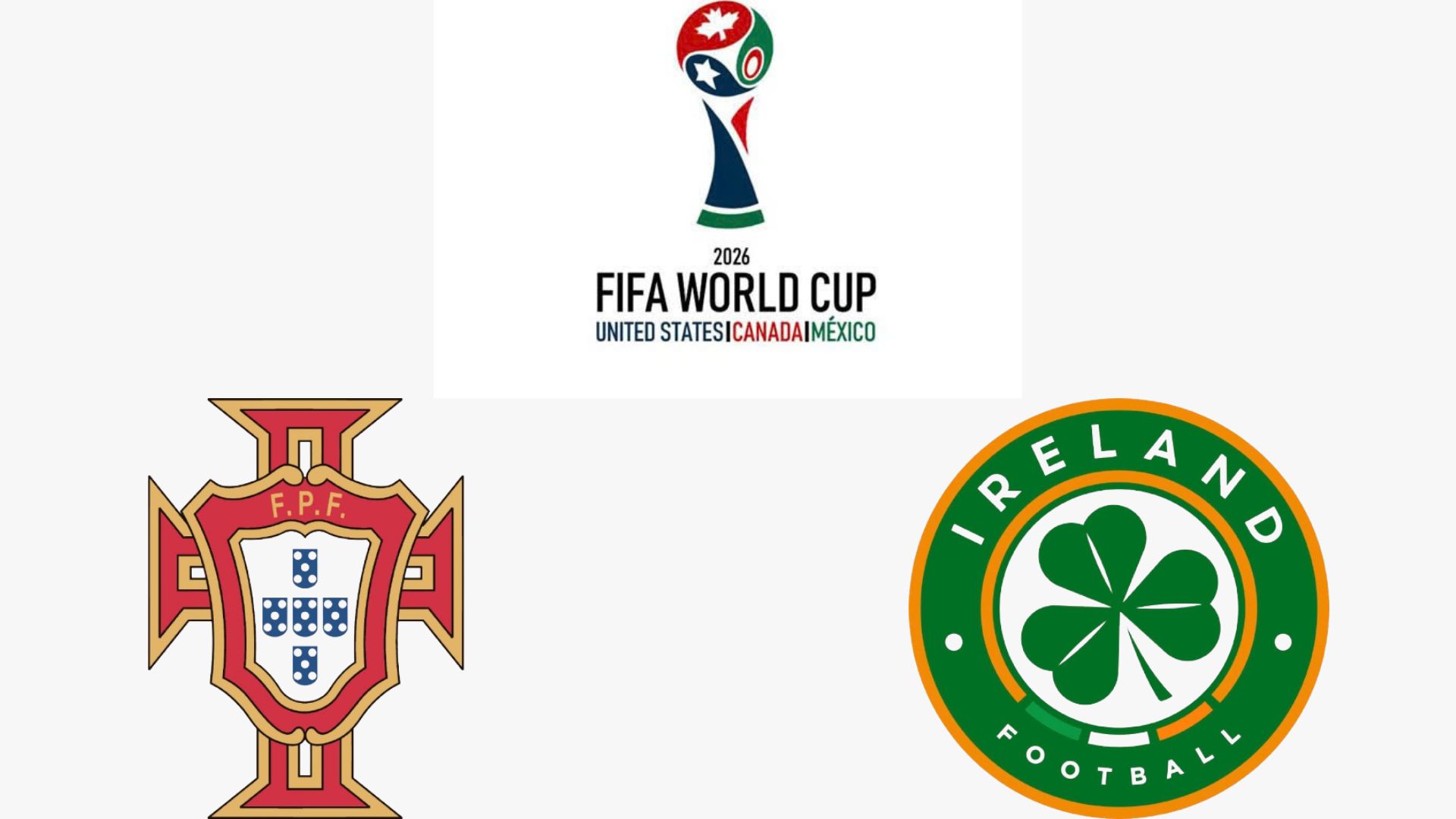 Portugal face Ireland in the 2026 World Cup qualifiers. Graphics: Van An