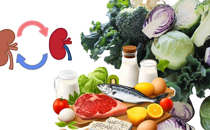 Supplementing some food groups can help restore liver and kidneys. Graphics: Ha May