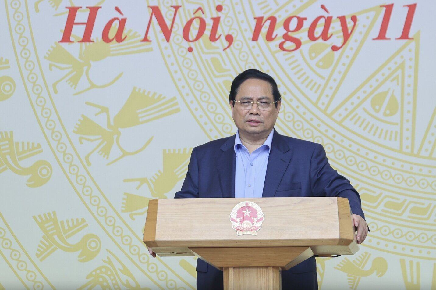 Politburo member and Prime Minister Pham Minh Chinh. Photo: VGP