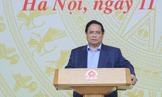 Ủy viên Bộ Chính trị, Thủ tướng Chính phủ Phạm Minh Chính. Ảnh: VGP