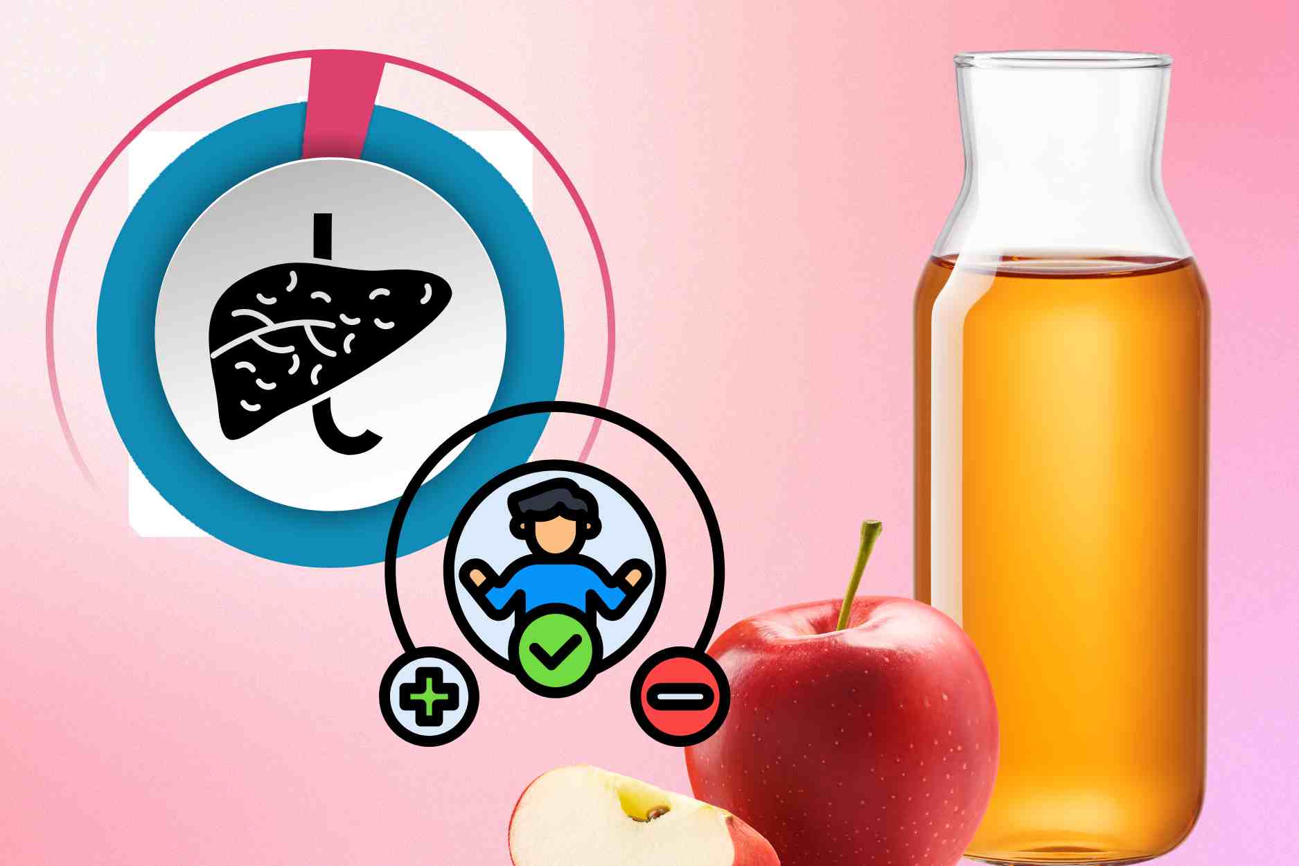 The golden time to drink apple cider vinegar to help the kidneys self-filter out toxins