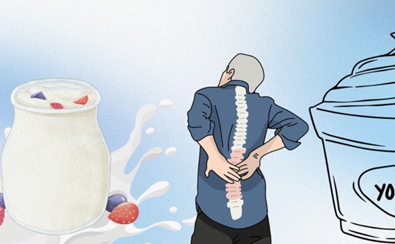 Greek yogurt is firm and healthy. Graphic photo: Huong Son