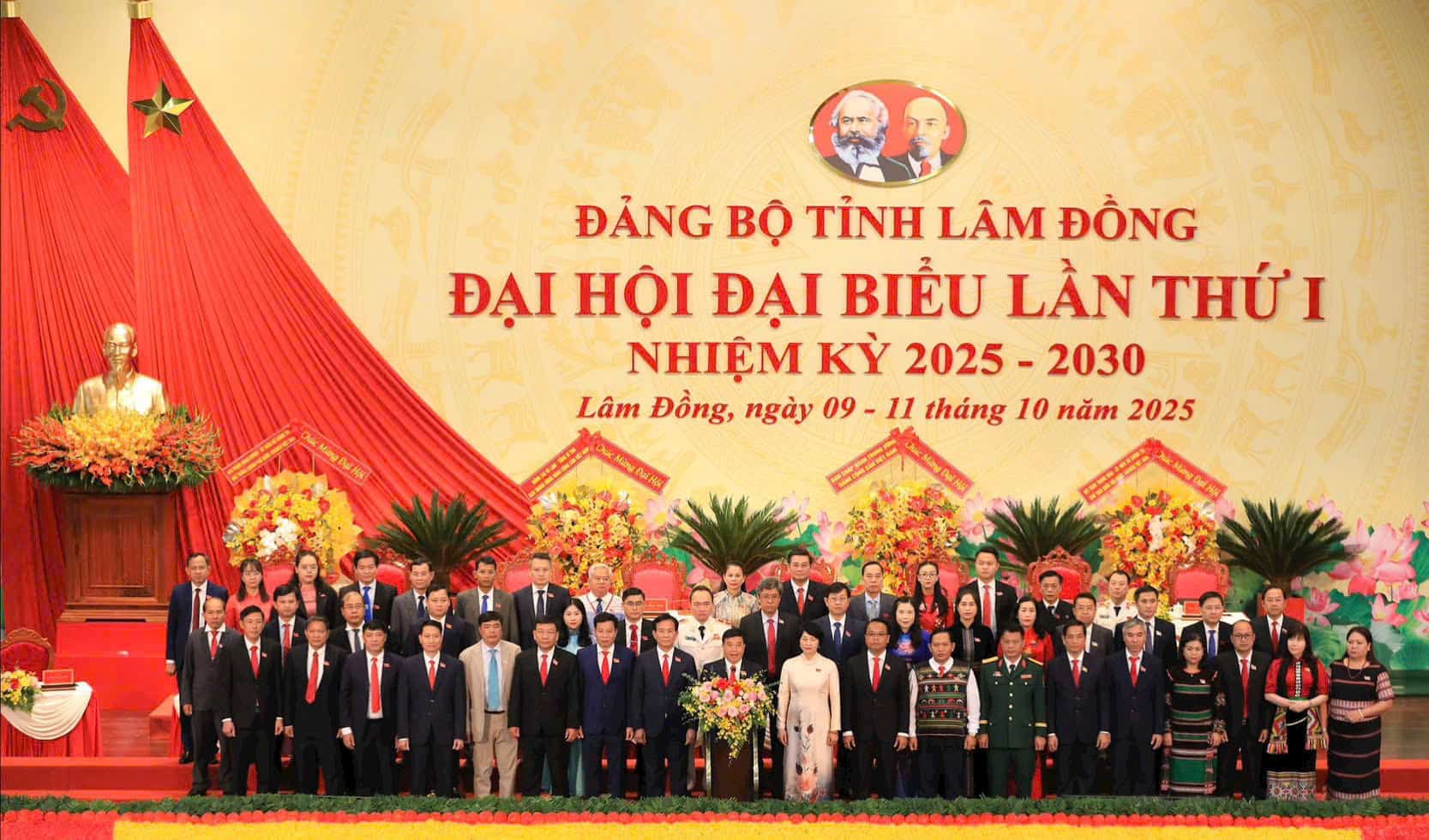 At the recent Congress, Lam Dong province identified 6 key tasks and 3 breakthroughs for breakthrough development. Photo: Khanh Phuc