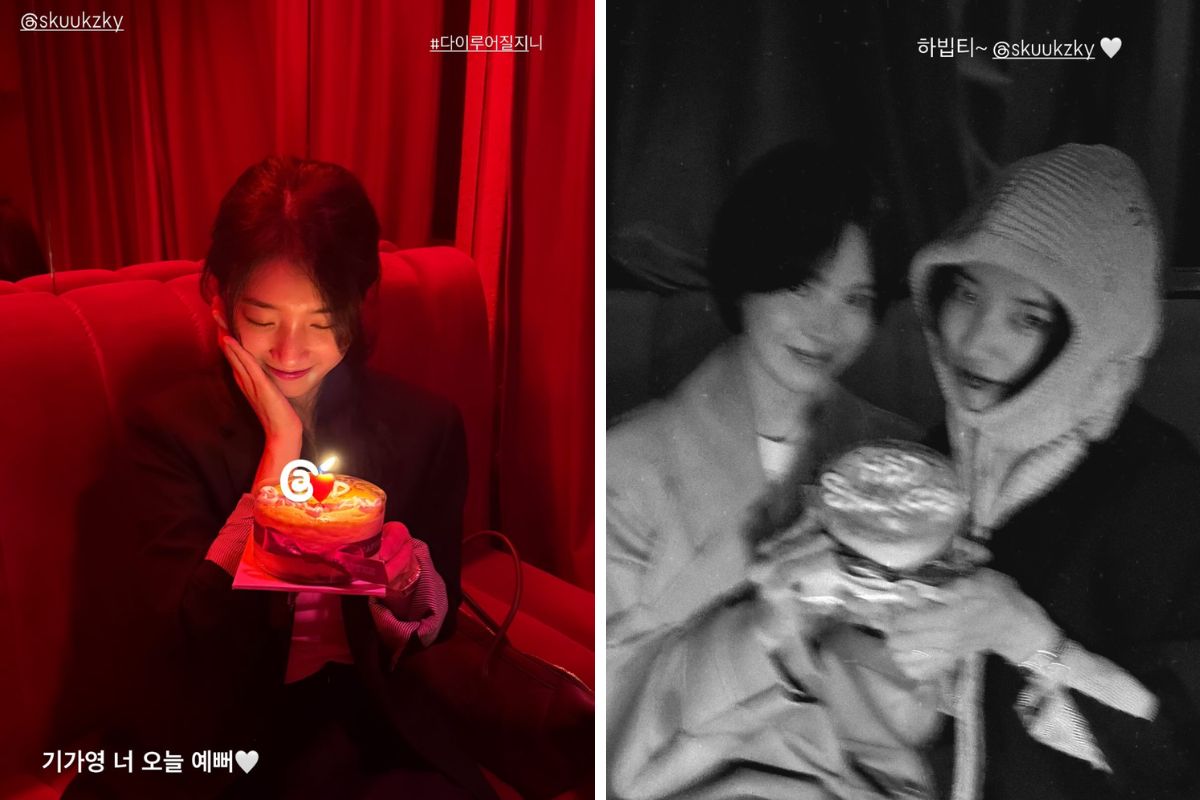 Suzy don sinh nhat tuoi 31 ben Song Hye Kyo. Anh: chup man hinh