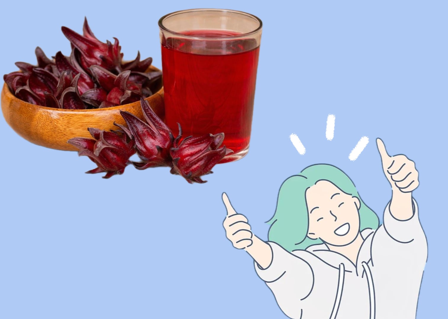 Detoxify the liver strongly with a type of dried leaf. Graphics: PHAGEUN