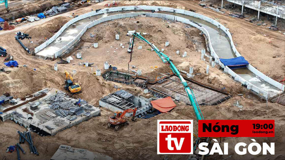 Hot Saigon: 15-hectare water park expected to operate in February 2026