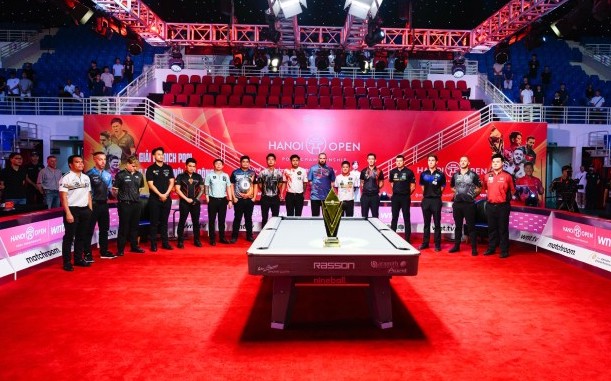 Cac tay co tham du giai billiards