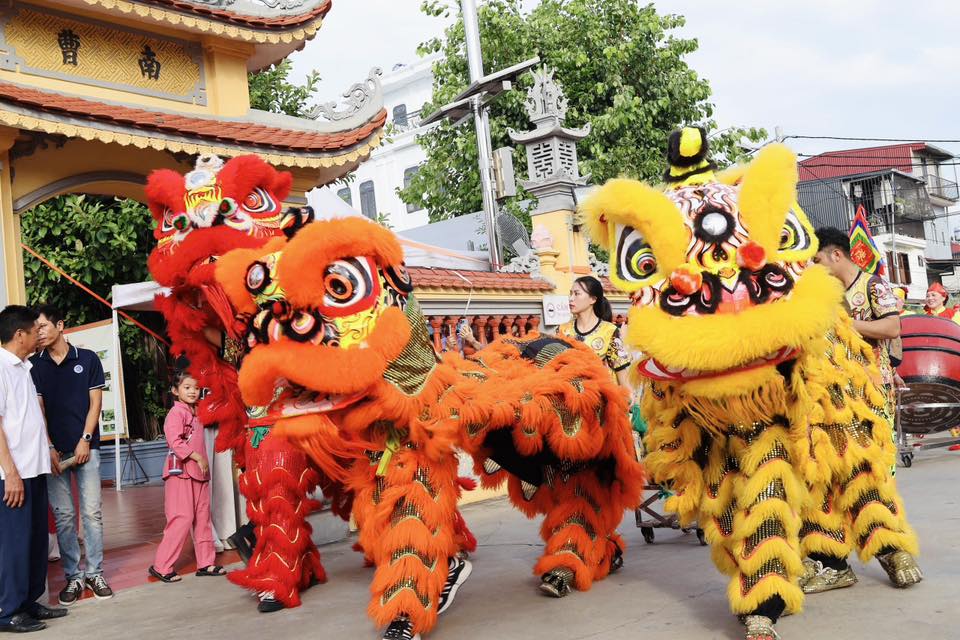 Le hoi dien ra trong 3 ngay tu 10 den 12.10 tai di tich quoc gia den Phu Xa. Ảnh: Phuong Dong Hai