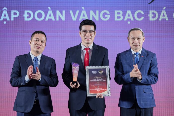 Tap doan DOJI la nam trong Top doanh nghiep tu nhan nop ngan sach lon nhat. Anh: DoJI