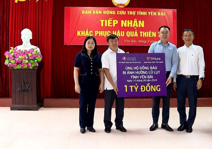 Nhung hanh dong nhan ai vi cong dong da tro thanh dau an dac trung trong hanh trinh phat trien cua DOJI. Anh: DOJI