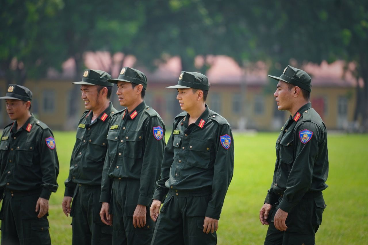 Artists in the program "Brave Soldier". Photo: Producer.
