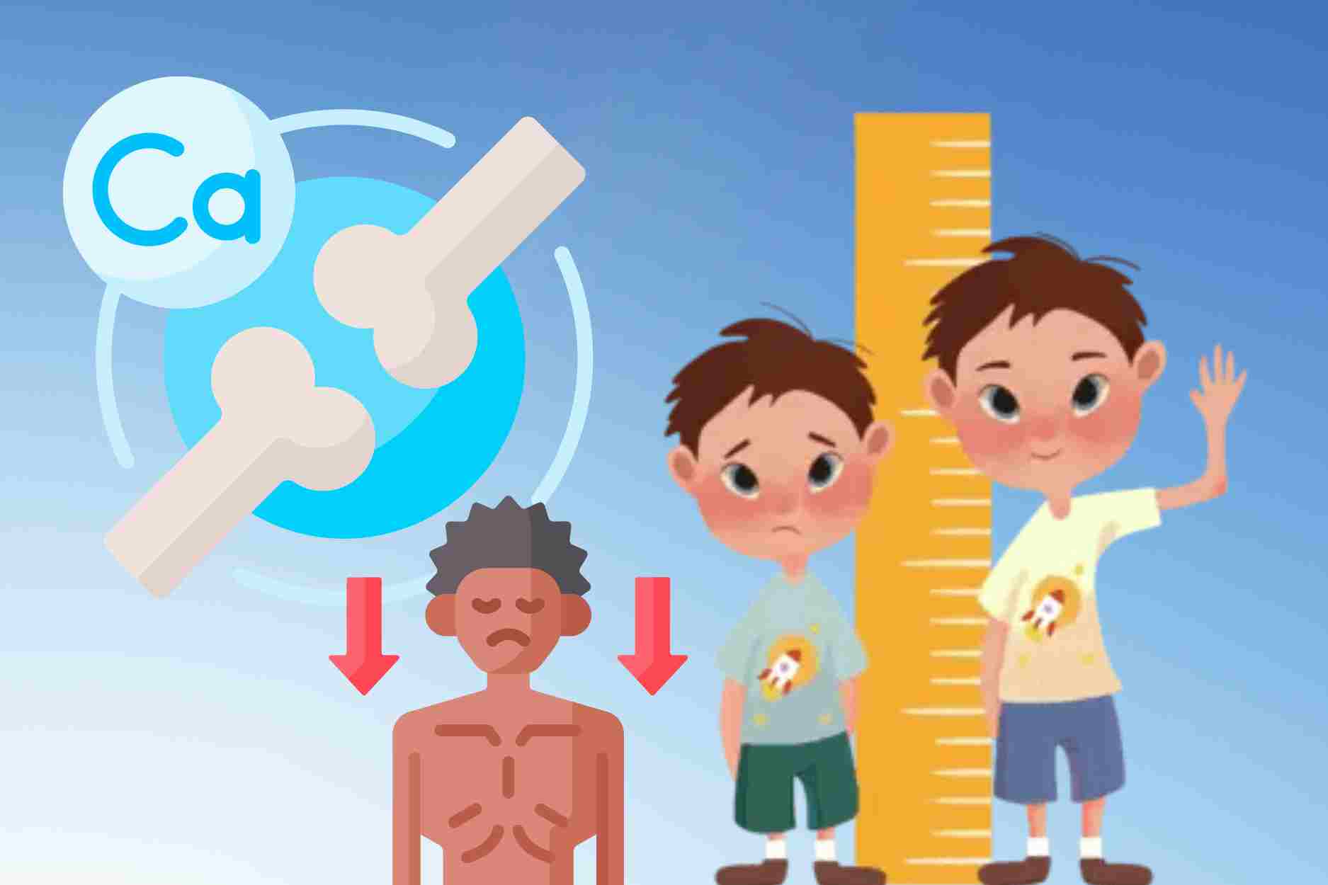 Signs of calcium deficiency in children