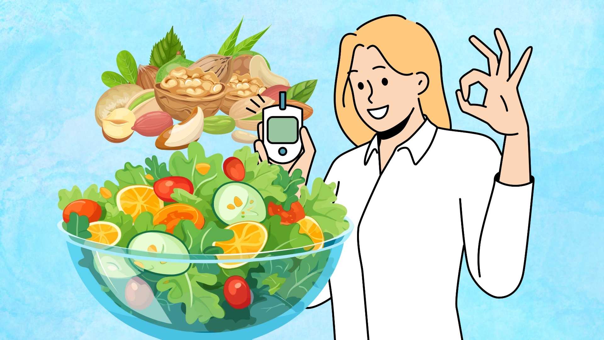 Tips for choosing snacks to help people with diabetes eat well without worrying about increasing blood sugar