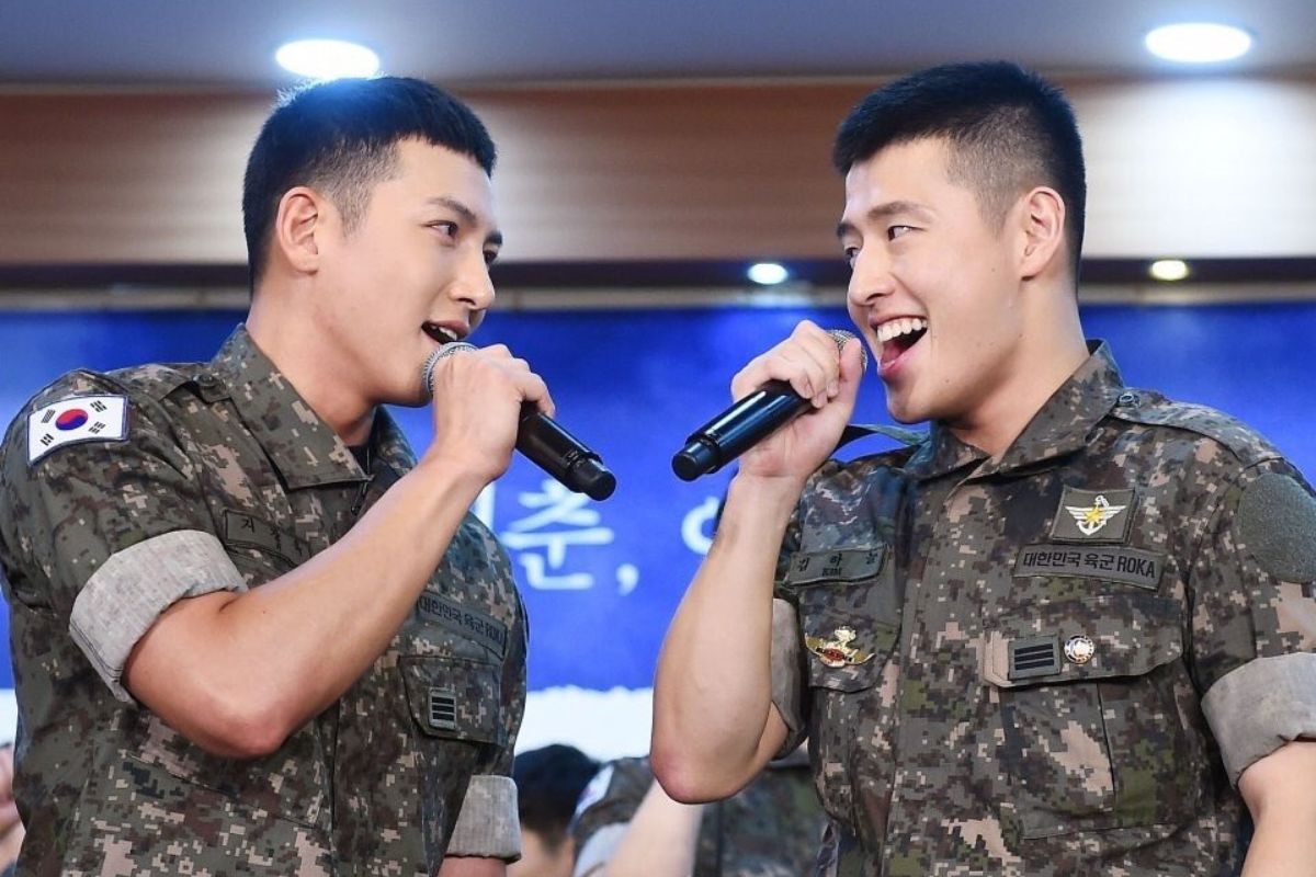 Ji Chang Wook va Kang Ha Neul tai hop nam 2018. Anh: chup man hinh