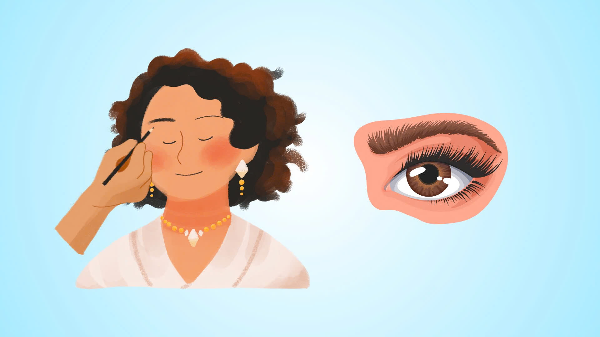 눈썹을 자연스럽게 풍성하게 만드는 6가지 간단한 방법.