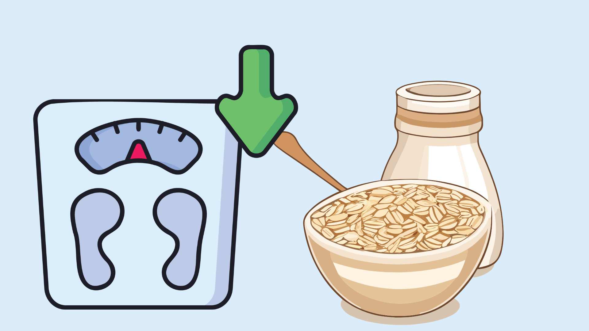 Oatmeal is an effective weight loss food. Graphic photo: Hoang Loc