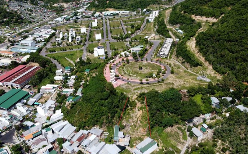 The Hoang Phu High-end Housing Project, in Vinh Hoa Ward, Nha Trang City, now Bac Nha Trang Ward, must recalculate land prices according to new regulations. Photo: Khai An
